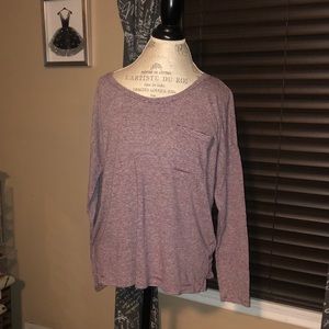 Old Navy Boyfriend Long Sleeve Tee - Large